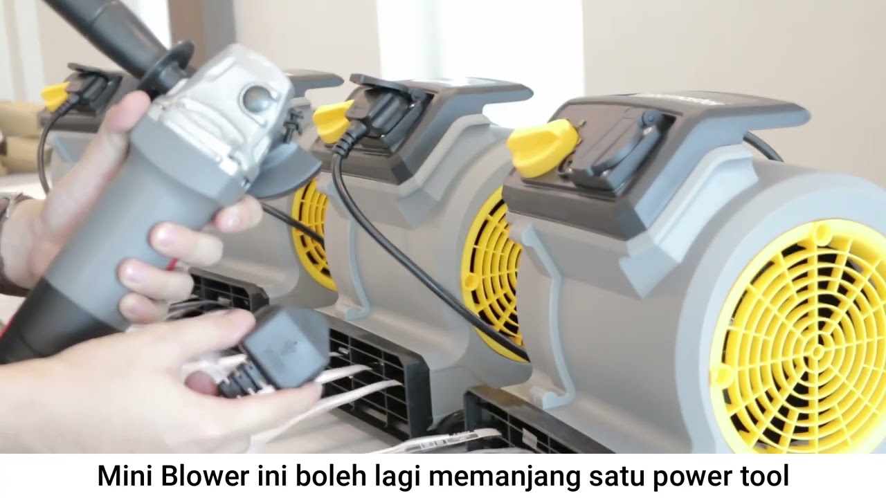 Ventilatore Essiccatore Vacmaster AM1202-03 - 124W, 3 Velocità, Per Asciugatura Moquette E Danni Acqua - Foto 6