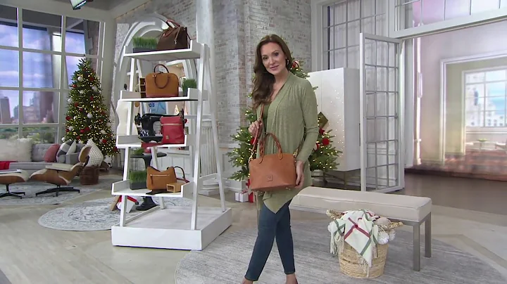 Dooney & Bourke Florentine Leather Small Heidi Sat...