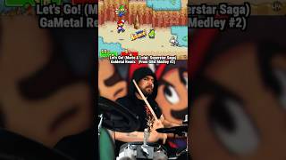 Let&#39;s Go! (Mario &amp; Luigi Superstar Saga)- GaMetal (From GBA Medley 2) #marioandluigi #videogamemusic