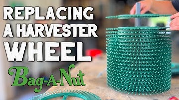 Replacing a Bag-A-Nut Harvester Wheel