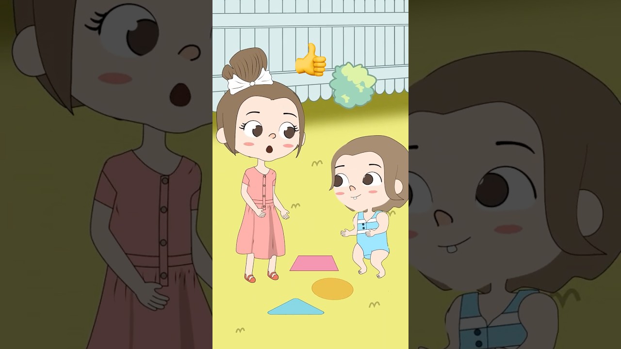 Hidden Shapes Game That'll Trick You #kidshorts #challenge