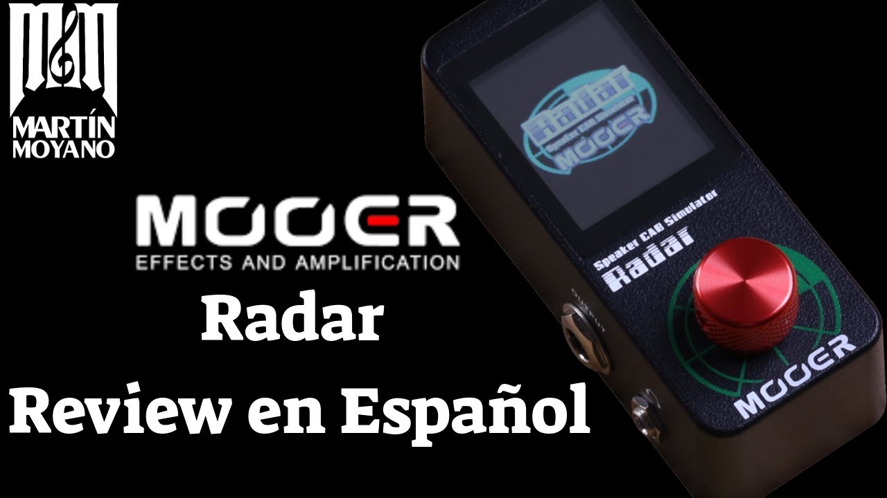 Mooer Radar – Simulador de Gabinete para Guitarra
