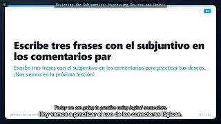 Spanish B2 Mastering the Subjunctive Expressing Desires and Doubts in Spanish Spanish for Englis