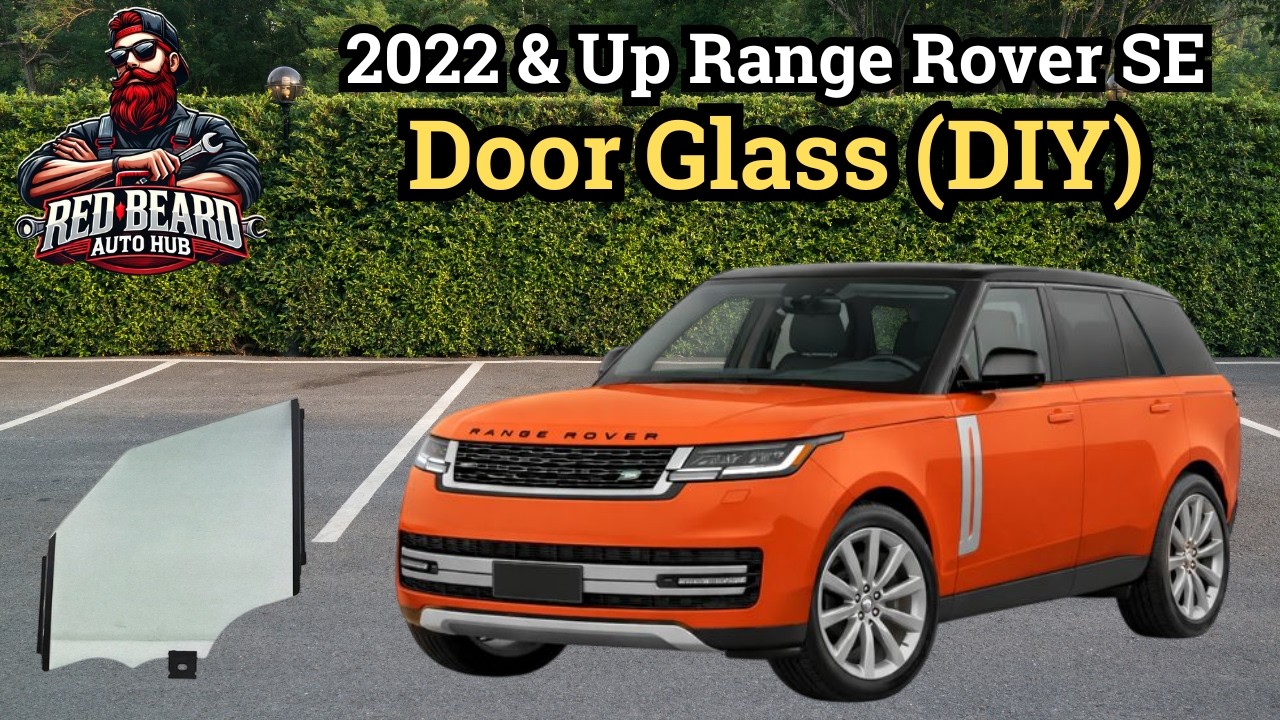 Range Rover Glass Frame Range Rover Driver Door Glass Replacement | 2022–Present L460 DIY - YouTube