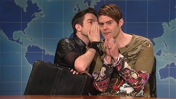 John Mulaney Messing With Bill Hader (Stefon)