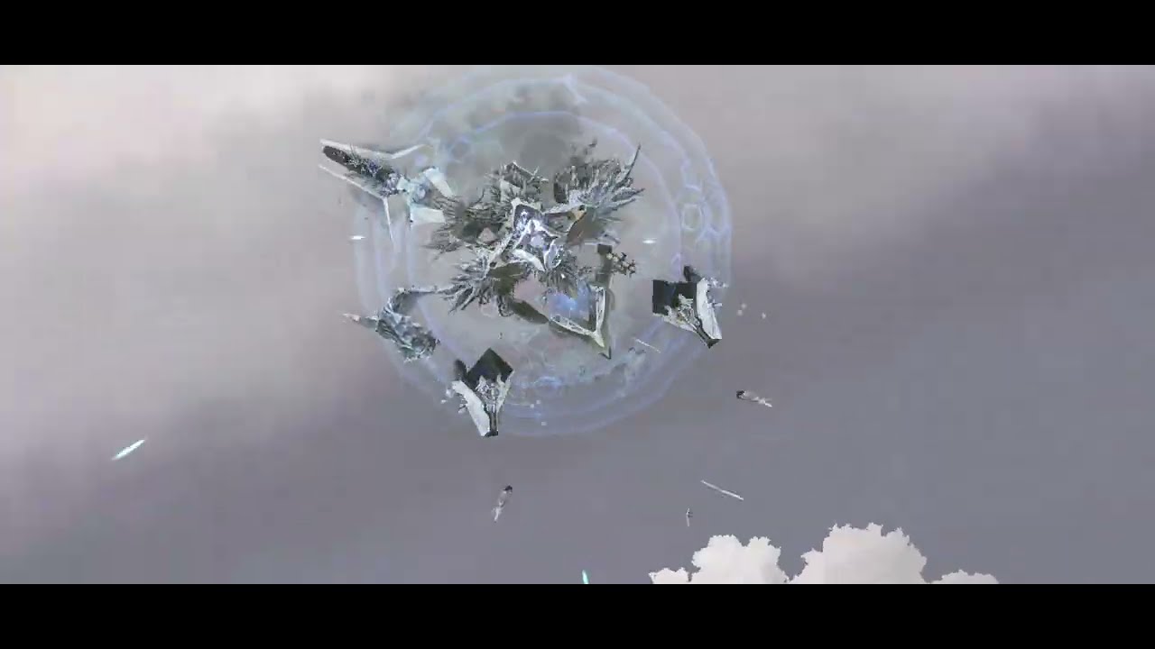 Nikke - Mirror Container boss fight CH 32