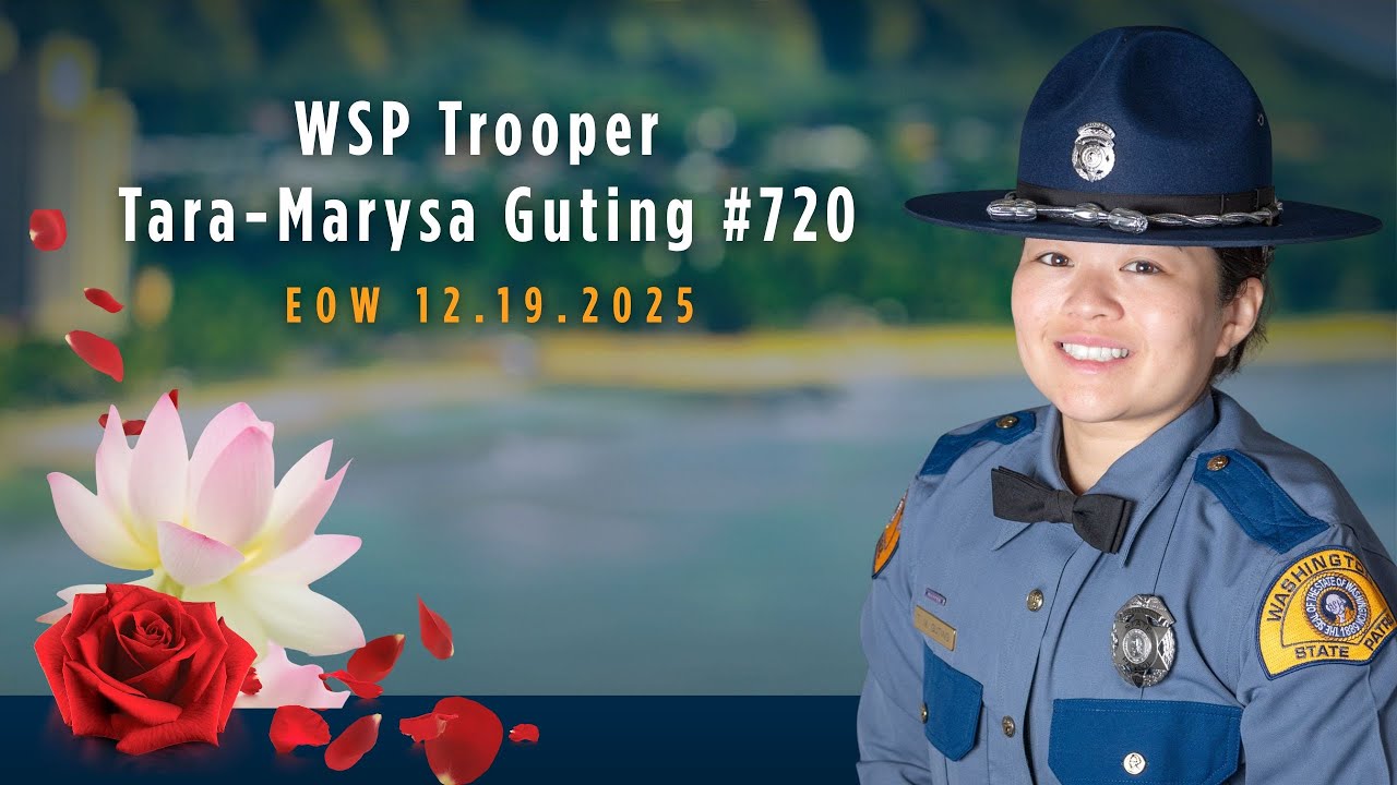 Washington State Patrol Trooper Tara-Marysa Guting's Celebration of Life