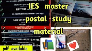 IES Master postal Study Material For Civil Engineering  unboxing || GATE and ESE 2022 Material screenshot 1