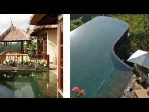 Video: Hanging Infinity Pools di Bali di Ubud Hotel & Resort