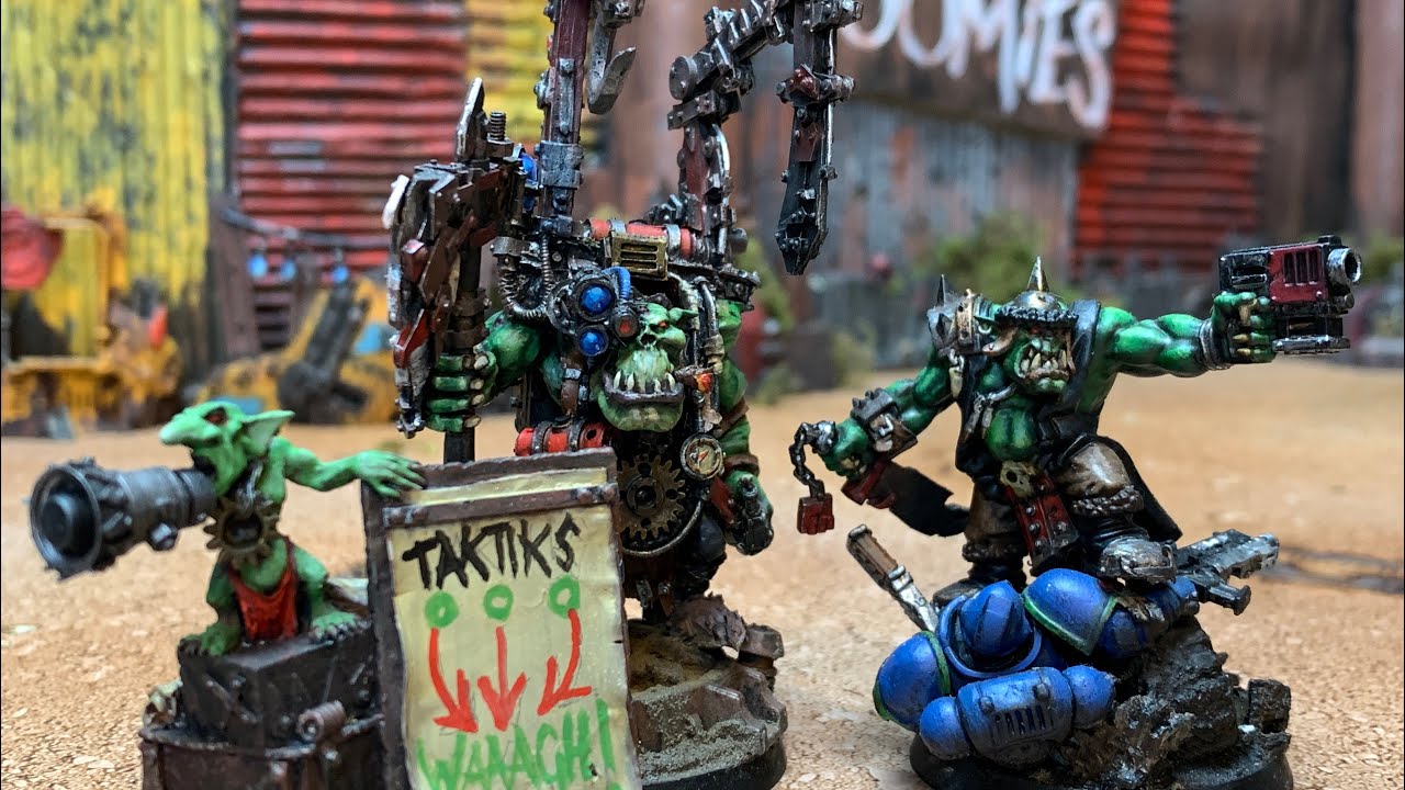 Three Strong Orks Army Lists - Ork Codex Armies for Warhammer 40K