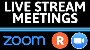 Live Stream a Zoom Meeting to Multiple Platforms w/ Restream - Facebook, Twitch, YouTube, LinkedIn