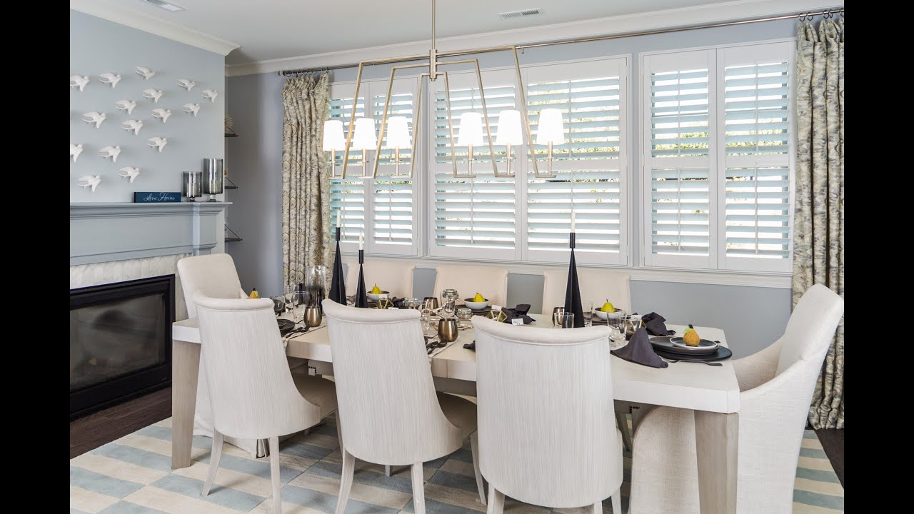 Dining Room Plantation Shutters