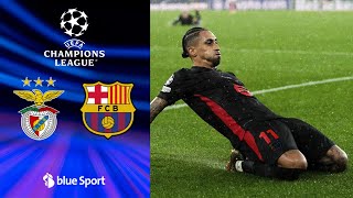 Thumbnail for Qualifikation fix: Barca entscheidet 9 Tore Spektakel | Benfica Lissabon - FC Barcelona | Highlights