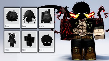 20 FREE BLACK ITEMS 🤯🖤 ON ROBLOX NOW! 2025  ⚫