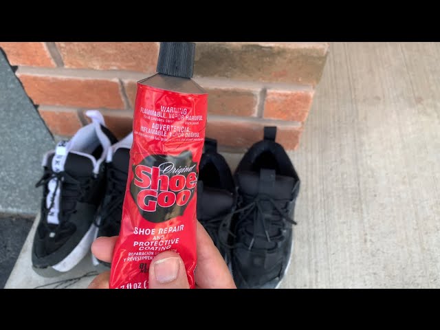 How to use Shoe Goo to make lasting repairs 