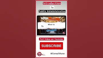 Public Administration For Beginners Introduction Video | Very Short Simple and Easy | Watch Now