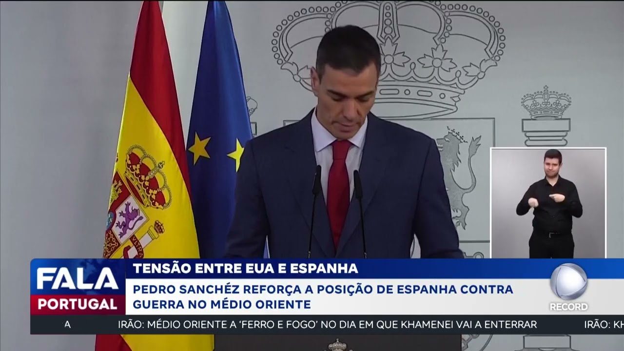 Tensão entre EUA e Espanha