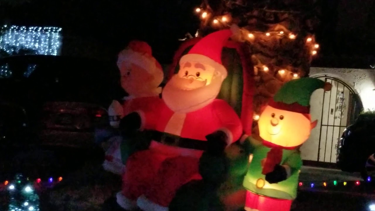 Christmas lights in Vegas neighborhoods YouTube