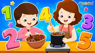 One Two Buckle My Shoe | Learn Counting for Kids | Cooco TV | Nursery Rhymes