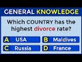 English general knowledge quiz | Quiz game | Quiz game general knowledge | Trivia questions