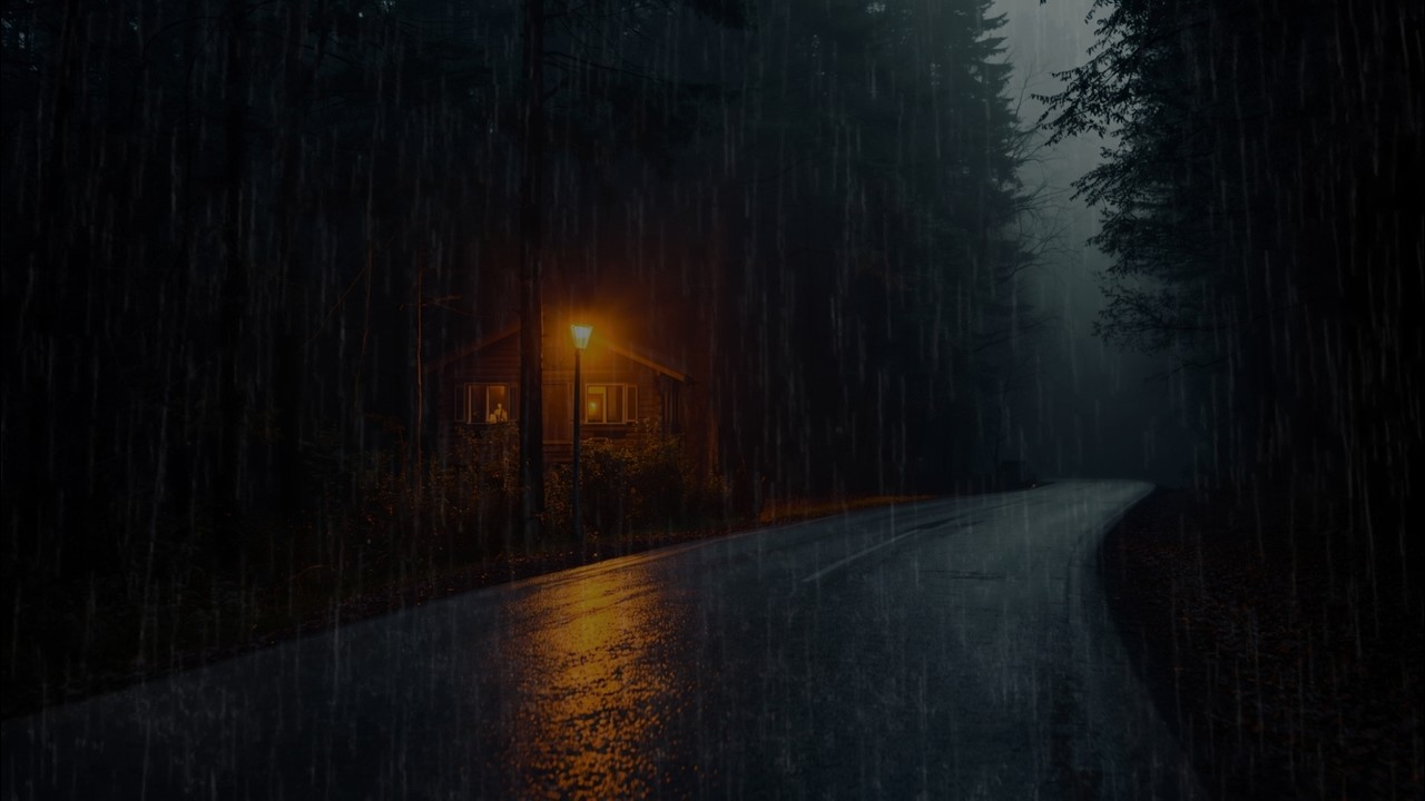Rain Sounds for Sleeping 🌧️ | Continuous Rain Atmosphere for Peaceful Sleep 🌙