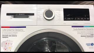 WGA142X0TR | WGA252X0TR çamaşır makinesinin tuş ve bitiş sinyal sesinin ayarı nasıl yapılır? Resimi