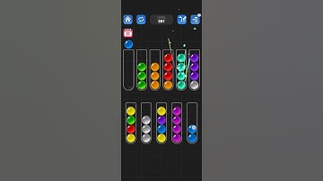 BALL PUZZLE LEVEL 391 MIND BLOWING BRAIN GAMING 🤯🤯🔥 #shorts #ballpuzzle #viral