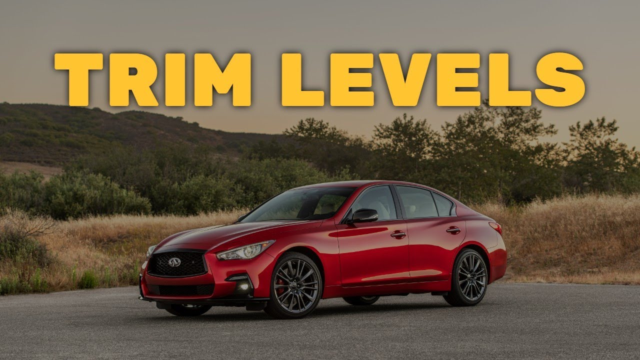2023 INFINITI Q50 Trim Levels and Standard Features Explained