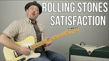 How to Play "(I Can't Get No) Satisfaction" by The Rolling Stones on guitar - Guitar Lessons