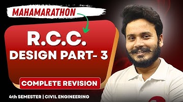 R.C.C Structure | Design Part-03 | G5 Batch | BTEUP | 4th Semester Civil Engineering By Gaurav sir​