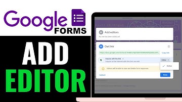 How to Add Editor on Google Form 2025 (SIMPLE STEP)