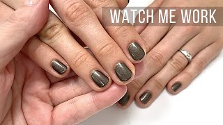 FULL SALON MANICURE feat. ORLY Infinite Allure/Bonder/Polishield [WATCH ME WORK]