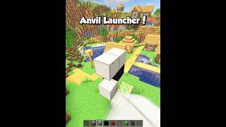Minecraft Anvil Launcher 🤡 (Montagem Coma) #shorts #minecraft