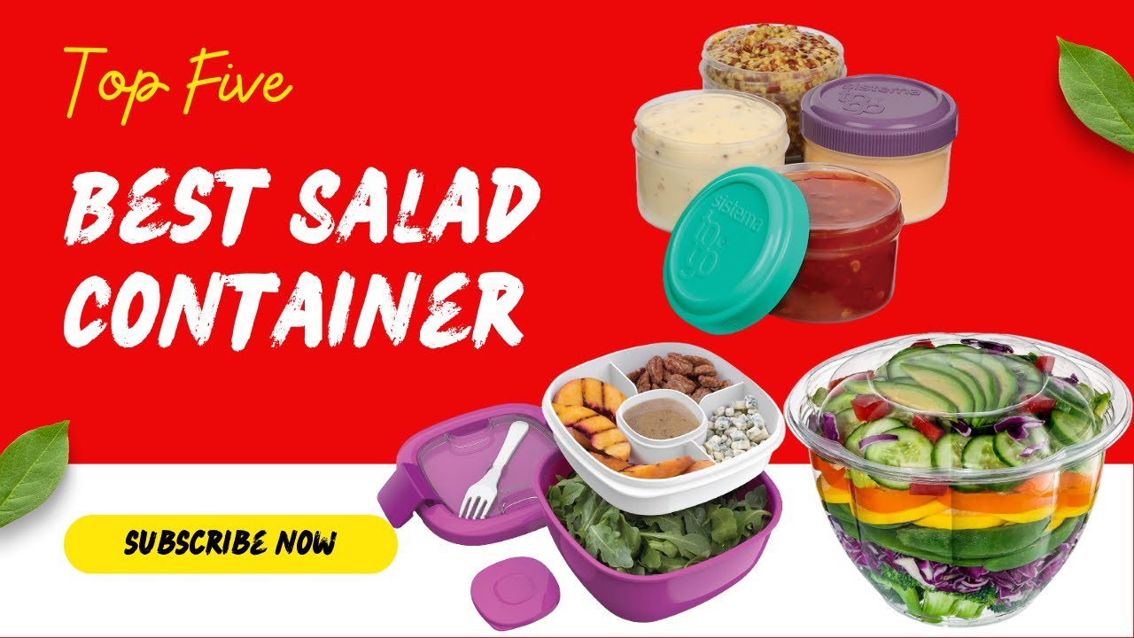 Stop Wasting Money on Disposable Containers: Top 5 Salad Containers  Reviewed 