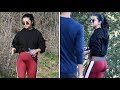 Selena gomez gets her mind off justin bieber with a hike