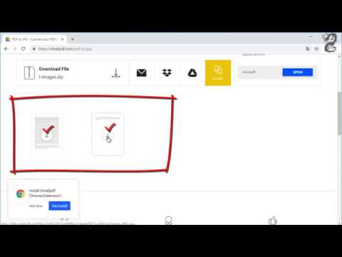 How to Convert PDF to JPG - YouTube