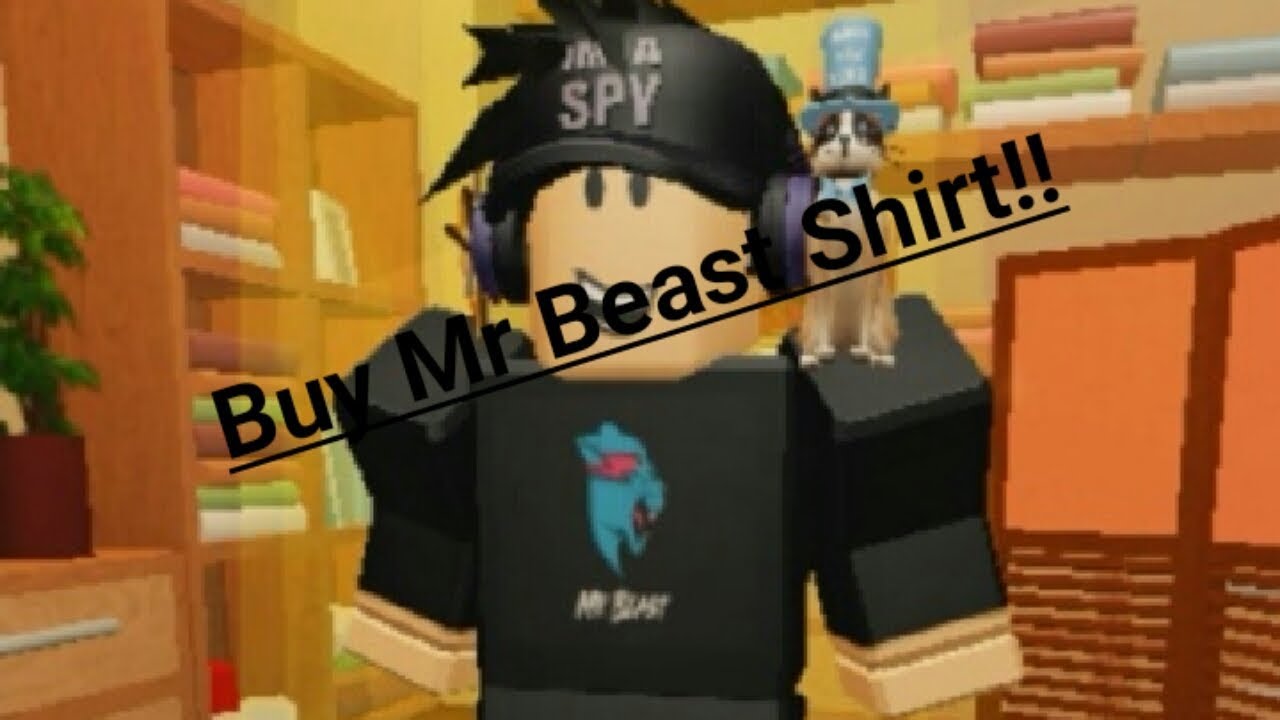 Roblox Mr Beast Shirt Youtube - mrbeast shirt roblox