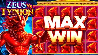 I GOT A MAX WIN ON ZEUS VS TYPHON SLOT! (NEW)