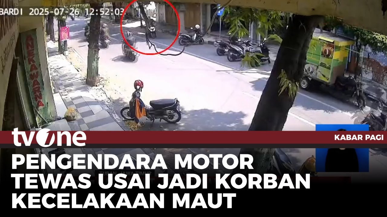 Kecelakaan Maut Terjadi di Tuban, Satu Pengendara Motor Tewas | Kabar Pagi tvOne