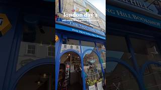 NOTTING HILL BOOKSTORE📚 #booktok #booktube #london #bookshopping #shortsfeed #shorts