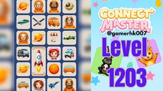Connect Master level 1203 Walkthrough Solution 