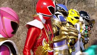 Rangers vs. Emperor Mavro w/ Go Go Power Rangers | Power Rangers Super Megaforce