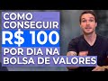 Como ganhar R$ 100 por dia? (assista)