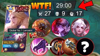 30 KILLS WTF!! | LANCELOT NEW CHEAT BUILD THAT CAN RANK UP FAST!🔥 (lancelot best build 2026!) MLBB