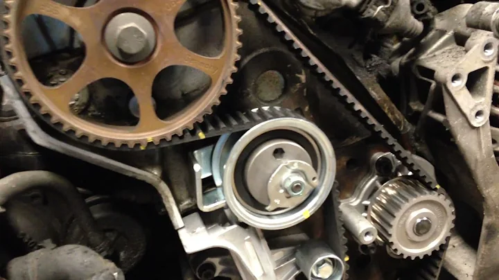 2001 Audi A4 1.8t - Setting Timing Belt Tensioner