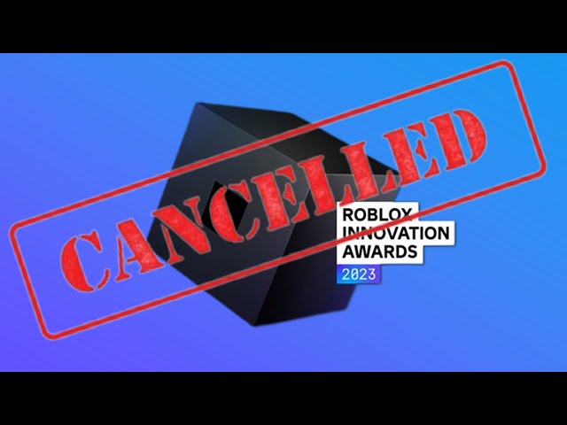 Roblox cancels videogame awards presentation after 'potential