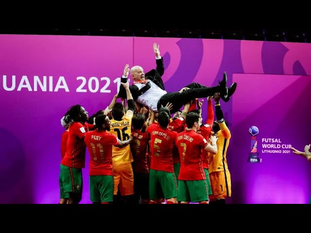 Portugal é Campeão Mundial de Futsal pela primeira vez