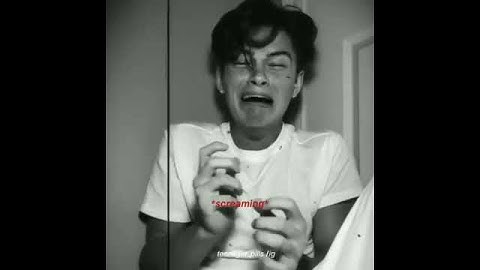 Screaming But "no one can hear me" Sad Crying Boy (Broken Boy Status)