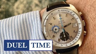 🕙 MA OMEGA SEAMASTER CHRONOGRAPHE VINTAGE EST... GUILLERETTE 😜 | DUEL TIME