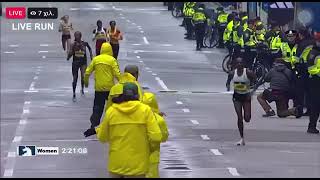 Boston Marathon: Hellen Obiri incredible finish